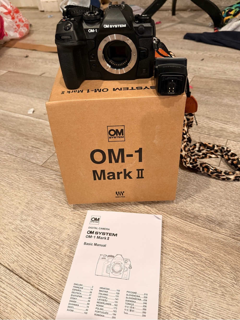 Olympus OM System OM-1 Mark II Digital Camera — Black